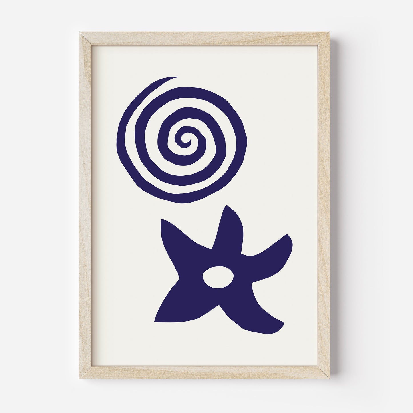 Poster Starfish (Risograph)